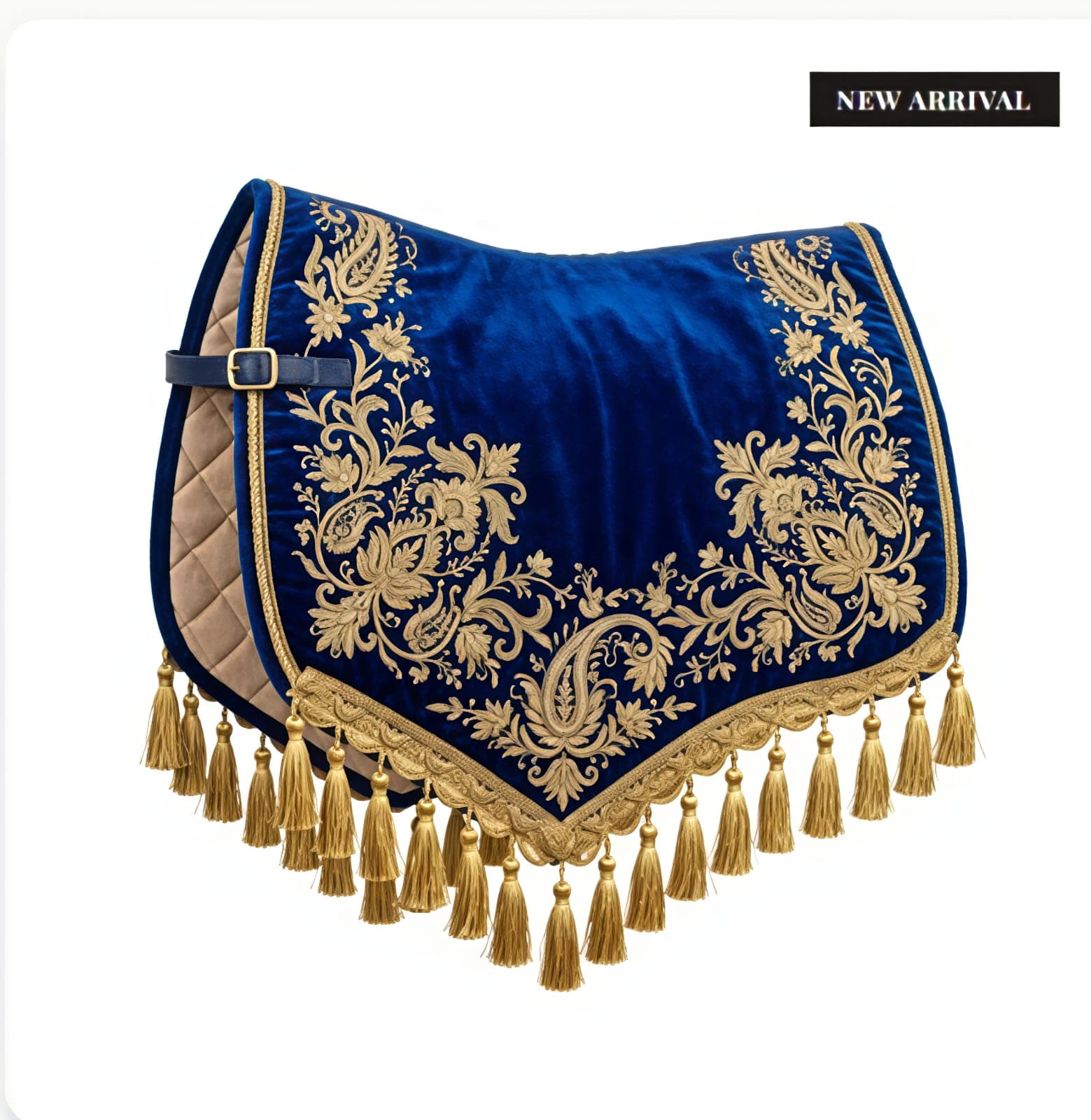 The Royal Sapphire saddle carpet